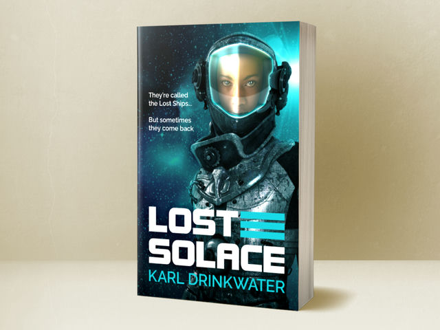 Cover design of Lost Solace