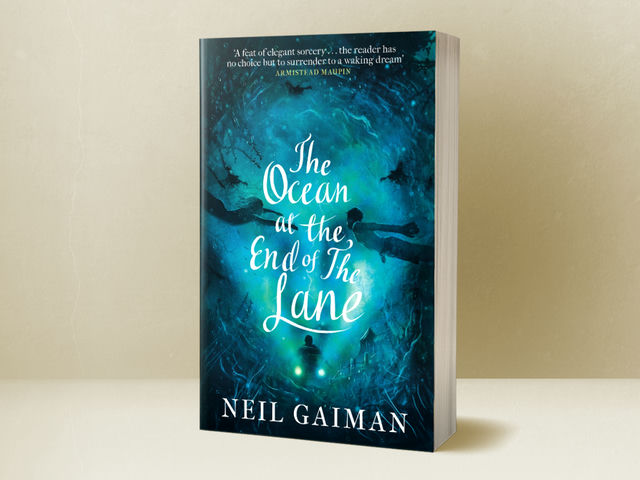 Cover design of The Ocean at the End of the Lane