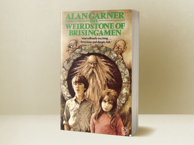 <em>The Weirdstone of Brisingamen</em> cover art by Stephen Lavis © 1981. This is the cover of the version I read as a kid, and led me to a life-long love of the illustrations of Stephen Lavis