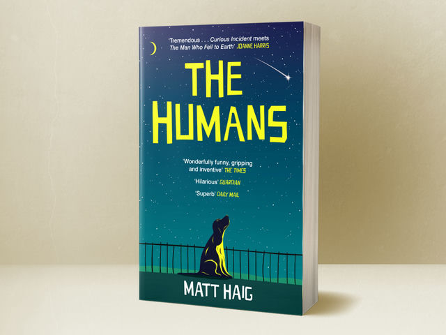 Cover design of The Humans