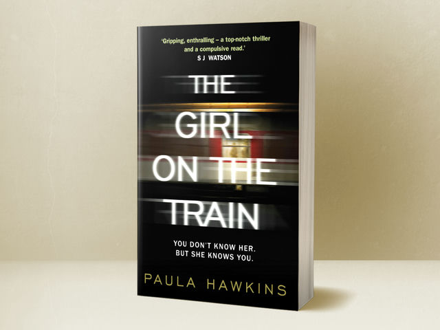 Cover design of The Girl on the Train